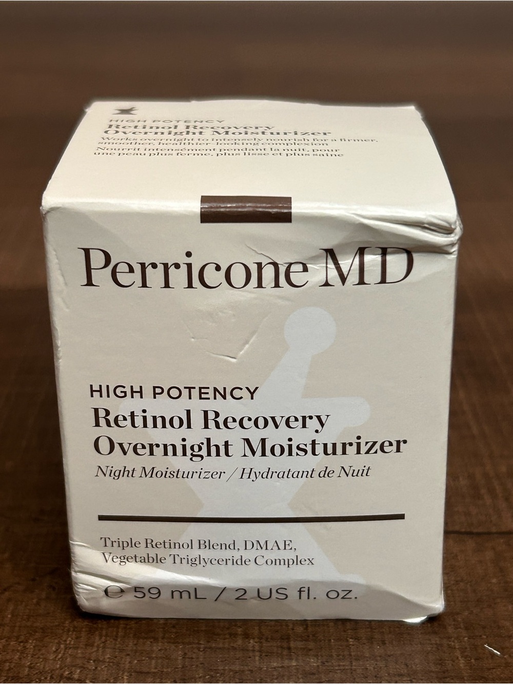 Perricone MD High Potency Retinol Recovery Overnight Moisturizer- 2 fl. oz NEW